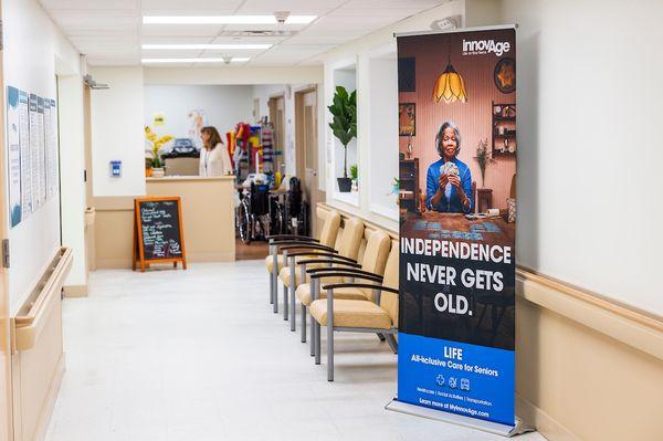 InnovAge Pennsylvania LIFE - Germantown Interior Entrance