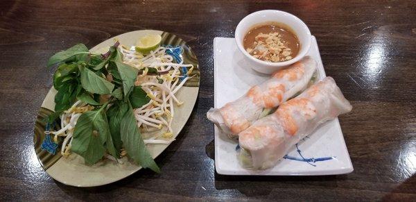 Shrimp and Pork Spring Rolls