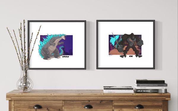 Enjoy your favorite Characters, as they come to life with Burk's breath taking style and artistry.