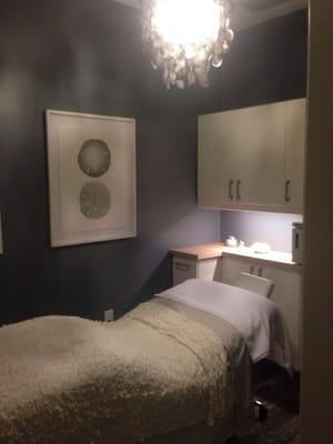 Luxurious treatment rooms, warm and inviting as well as the services!
