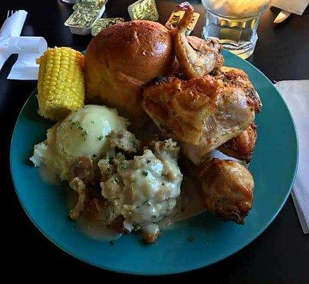 Chicken Dinner - Available Sundays Only.