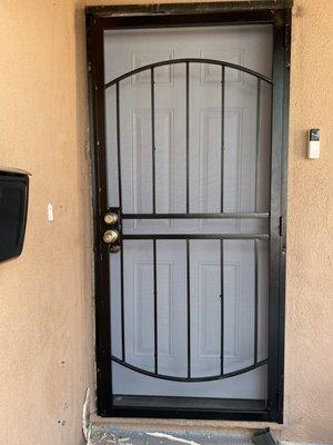 "metal door installation"