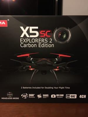 Newest drone. Carbon fiber, red and black!!