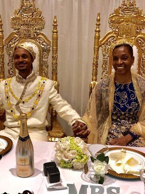 Wedding, King and Queen