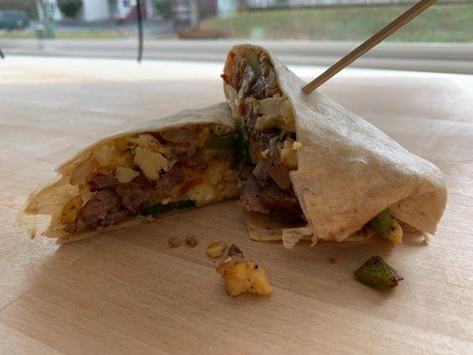 Breakfast burrito