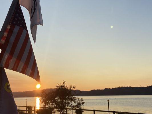 Space 22 is the perfect spot for sunsets and sunrises.