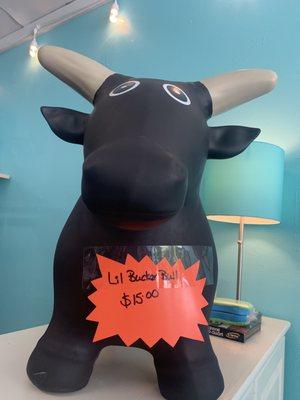 Lil bucking bull bouncy
$15.00