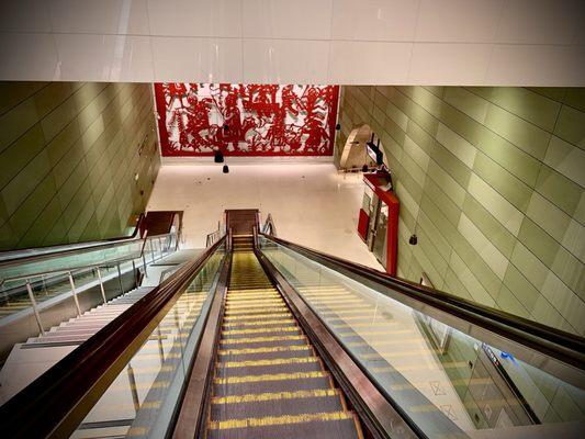 Down... down further ... and down into the Earth. Amazing!