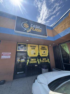 Cash in Flash