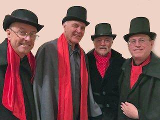 Good Times! quartet in holiday garb