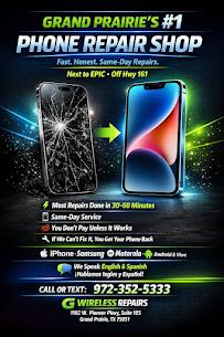 Grand Prairie's #1 Phone Repair Shop
Cracked screen? Phone not charging? Battery draining fast?
Most repairs done in 30-60 minutes