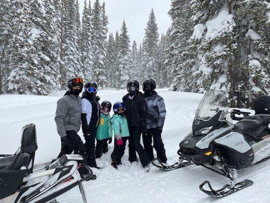 High Mountain Snowmobile Tours