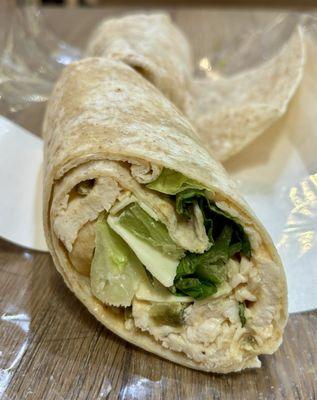 Spicy Chicken Caesar Wrap