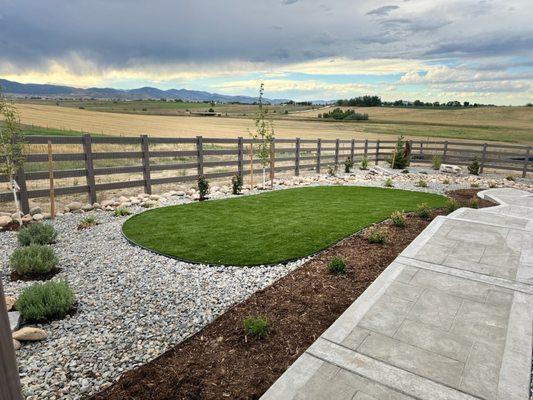 Transform you're space with lush turf, perfectly complemented with a beautifully done Landscape. Accentuate your ultimate outdoor oasis.