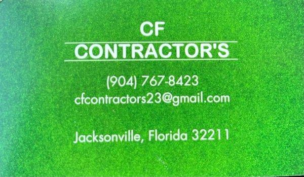 Cf Contractor's