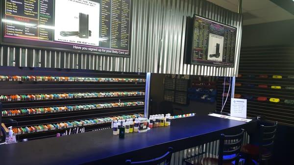 Many flavors to try here