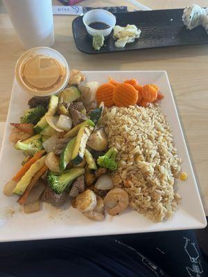 Steak and Shrimp Entree