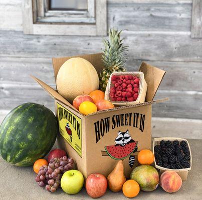 Fresh Produce Subscription boxes delivered to your doorstep.