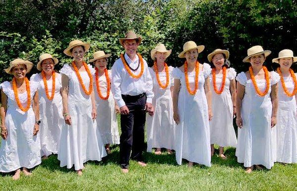 Hawaiian Hula Group available for lunch or early evening mocktail shows for nominal fees. Reserve 2 months prior Charlotte 415.717.5872