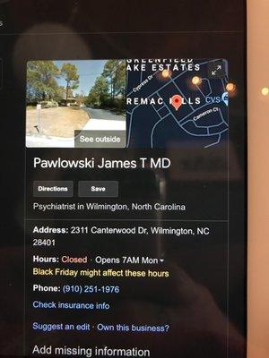 Pawlowski James T MD