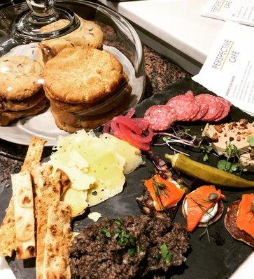 Charcuerie Pate Duxelle Canapes