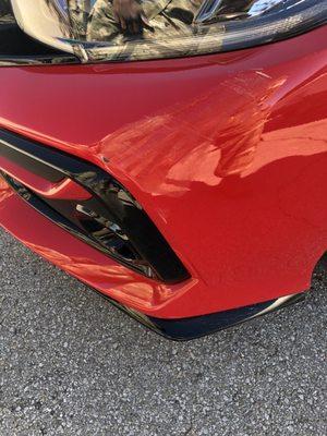 Minor chip and minimal scratches/ scuffs