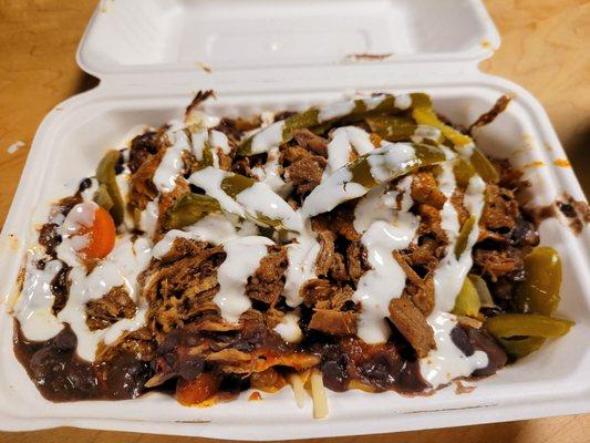 Nachos w/ Pork