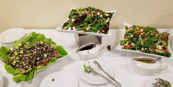 Three Different Salads