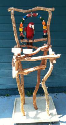 "Great stands to get me out of my cage!"
Ivan