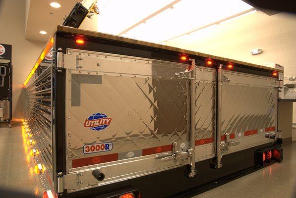 Trailer bay interior