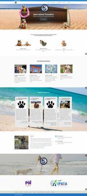 Island Pet Movers Front Page