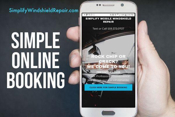 Simplify Mobile Windshield Rock Chip Repair