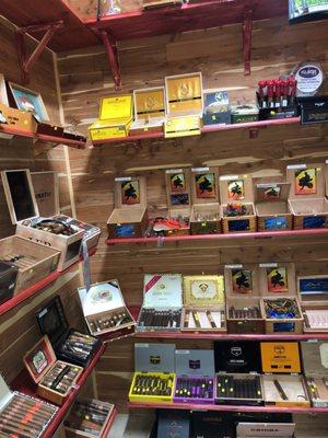 Walk in humidor