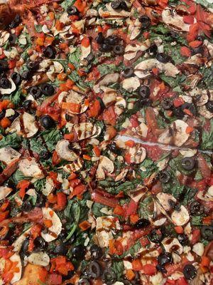 Vegan pizza