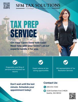 Get your taxes done with ease!