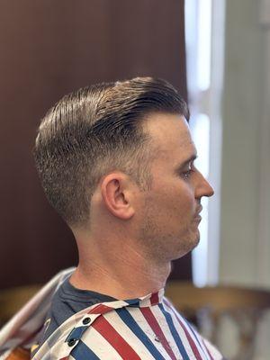 Gentlemen's cut.