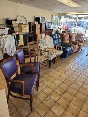 Chairs, nightstands,beds