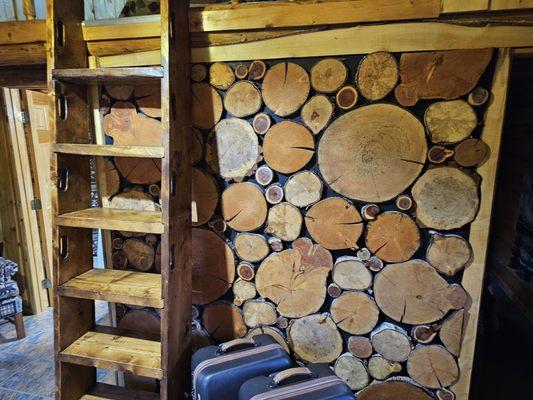 Unique & rustic cabin decor, warm & inviting!