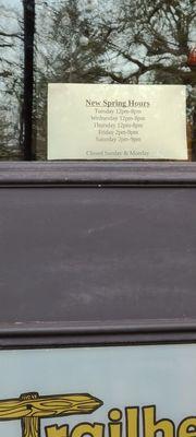 Aw man, closed Sundays