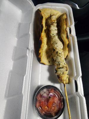 Chicken skewer