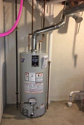 New water heater