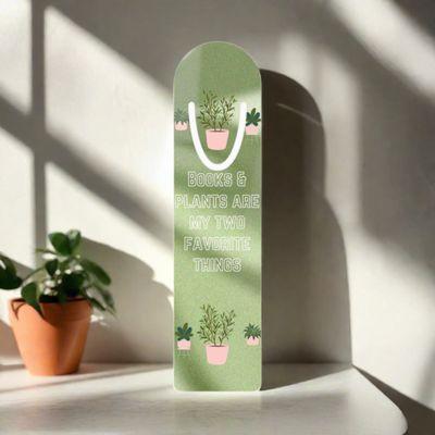 Books & Plants Bookmark