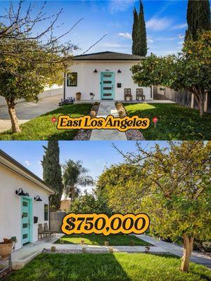 Modern Bungalow and Approved ADU Plans!City Terrace, CA $750,000 Listed by David De Anda *DRE #01912935 DM! @juanferrer_realestate.