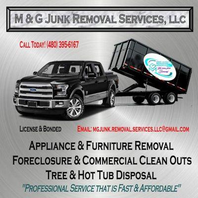 M & G junk removal services
