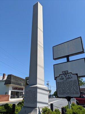 Jubal Early Monument
