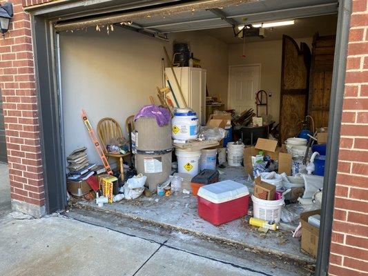 Garage Clean out (Before)