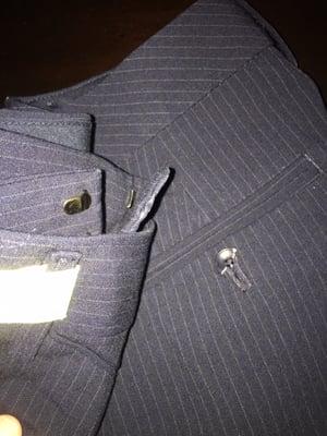 Broken buttons, poor quality work