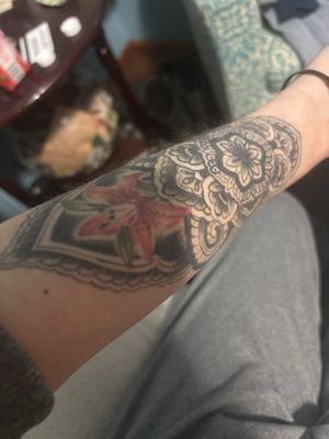 Just one of many pieces she has done as an amazing artist!