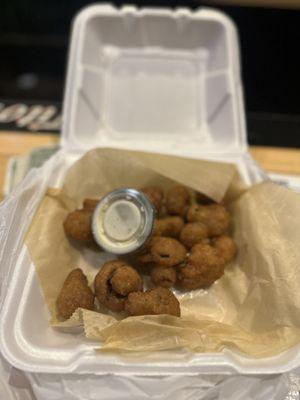 Fried mushrooms