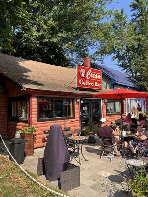 From the street she looks inviting